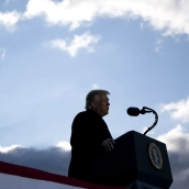 1/20/2021 - Joint Base Andrews, Maryland, United States of America: U.S. President Donald Trump. Europa Press