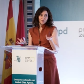La presidenta de la Comunidad de Madrid, Isabel Díaz Ayuso. Diego Radamés / Europa Press