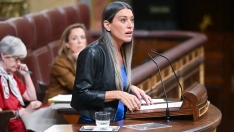 La portavoz de Junts en el Congreso, Miriam Nogueras. Gustavo Valiente / Europa Press