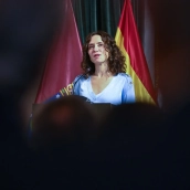 La presidenta de la Comunidad de Madrid, Isabel Díaz Ayuso. Gustavo Valiente / Europa Press