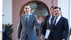 EuropaPress 7632386 presidente funciones junta candidato pp reeleccion juanma moreno llegando