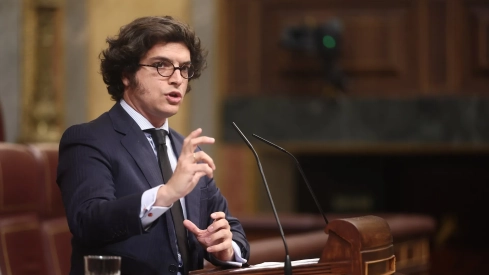 El diputado de VOX José María Figaredo. Eduardo Parra / Europa Press