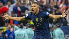 El delantero Kylian Mbappé con la selcción francesa. (Fuente: TvAzteca).