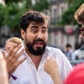 El eurodiputado y líder ultra de Se Acabó La Fiesta (SALF), Luis 'Alvise' Pérez. Gabriel Luengas / Europa Press