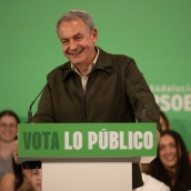 El expresidente del Gobierno, José Luis Rodríguez Zapatero.  Clara Carrasco / Europa Press