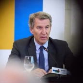 El presidente del PP, Alberto Núñez Feijóo. Juanma Serrano / Europa Press