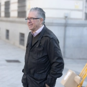 El exconsejero de Presidencia, Justicia e Interior de la Comunidad de Madrid, Francisco Granados, a su llegada a la Audiencia Nacional. Eduardo Parra / Europa Press