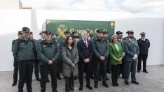 El ministro del Interior, Fernando Grande-Marlaska (c), la directora general de la Guardia Civil, Mercedes González (3i). Víctor Fernández / Europa Press