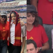 Rosalía, Penélope Cruz, Alexia Putellas: La Roja no pudo tener mejor animación en su goleada a Austria