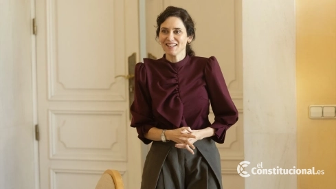 La presidenta de la Comunidad de Madrid, Isabel Díaz Ayuso