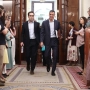 El presidente del Gobierno, Pedro Sánchez, y el vicepresidente primero y ministro de Economía, Comercio y Empresa, Carlos Cuerpo.  Eduardo Parra / Europa Press