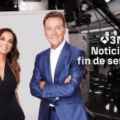 Matías Prats y Mónica Carrillo vuelven a liderar la información del domingo. Fuente: Atresmedia