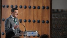 EuropaPress 7648561 presidente junta andalucia juanma moreno interviene acto conmemorativo