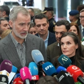 Los Reyes, este martes en Adamuz.