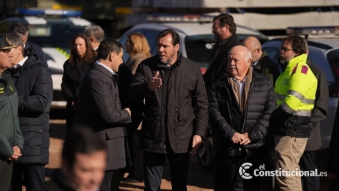 El ministro Óscar Puente, este martes.