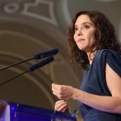 La presidenta de la Comunidad de Madrid, Isabel Díaz Ayuso. Marta Fernández / Europa Press