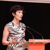 La ministra de Inclusión, Seguridad Social y Migraciones, Elma Saiz. Marta Fernández / Europa Press