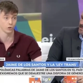 Eduardo Rubiño sentencia a Jaime de los Santos en 'Espejo Público' por su defensa de revisión de la Ley Trans: "Estáis comprando la agenda de la ultraderecha"