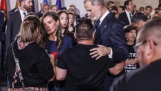 Los Reyes, en el acto de Estado de homenaje a las víctimas de la dana