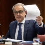 El expresidente del Gobierno José Luis Rodríguez Zapatero durante su comparecencia ante la Comisión de Investigación sobre el ‘caso Koldo’ en el Senado. Eduardo Parra / Europa Press