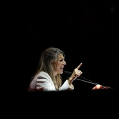 La vicepresidenta segunda y ministra de Trabajo y Economía Social, Yolanda Díaz, en una imagen de archivo. Alejandro Martínez Vélez / Europa Press