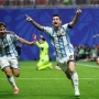El capitán argentino Leo Messi celebrando un gol. (Fuente: Congresodiario)