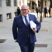 El abogado del ex comisario Villarejo, Antonio José García Cabrera. Alejandro Martínez Vélez / Europa Press