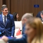 El presidente del Gobierno de España, Pedro Sánchez, durante la cumbre de la OTAN en Ankara. Pool Moncloa/Borja Puig