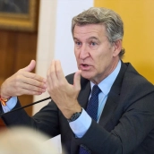 El presidente del PP, Alberto Núñez Feijóo. Juanma Serrano / Europa Press
