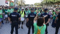 Huelga del profesorado en Valencia. Rober Solsona/Europa Press.