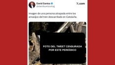 Publicación de David Santos en X